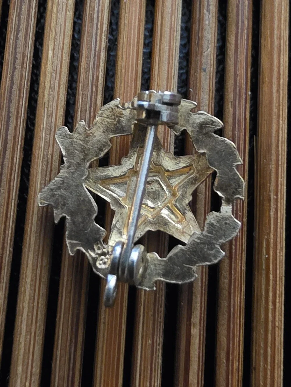 10k Eastern Star Yellow Gold Pin (Vintage)